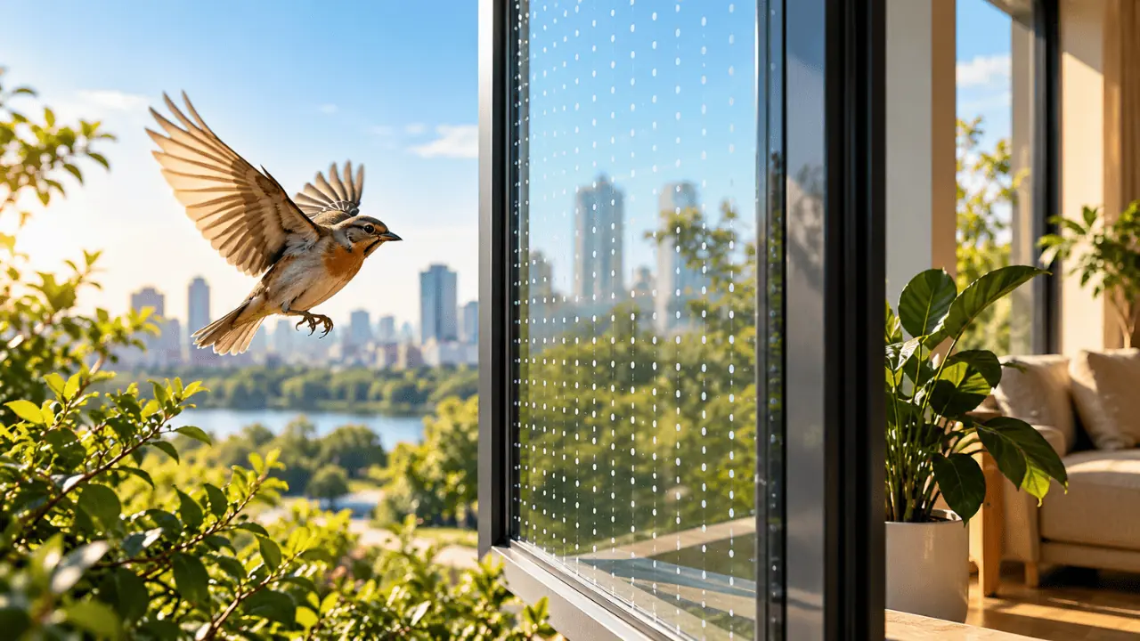 Bird-Friendly Window Film